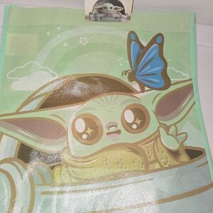 Star Wars The Mandalorian tote bag - Mint Green Accent